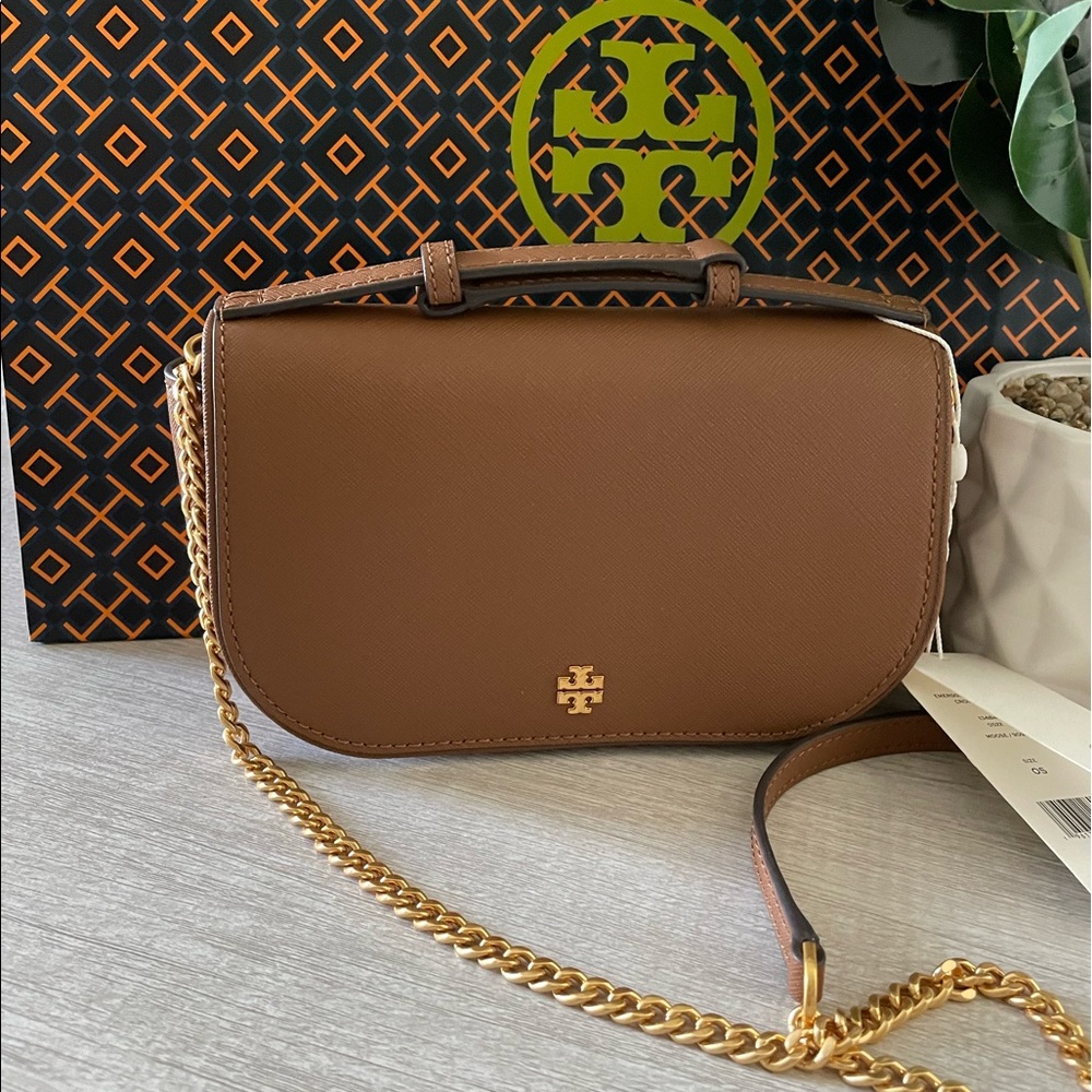 New , Authentic Tory Burch Emerson top handle Crossbody - Picture 2 of 13